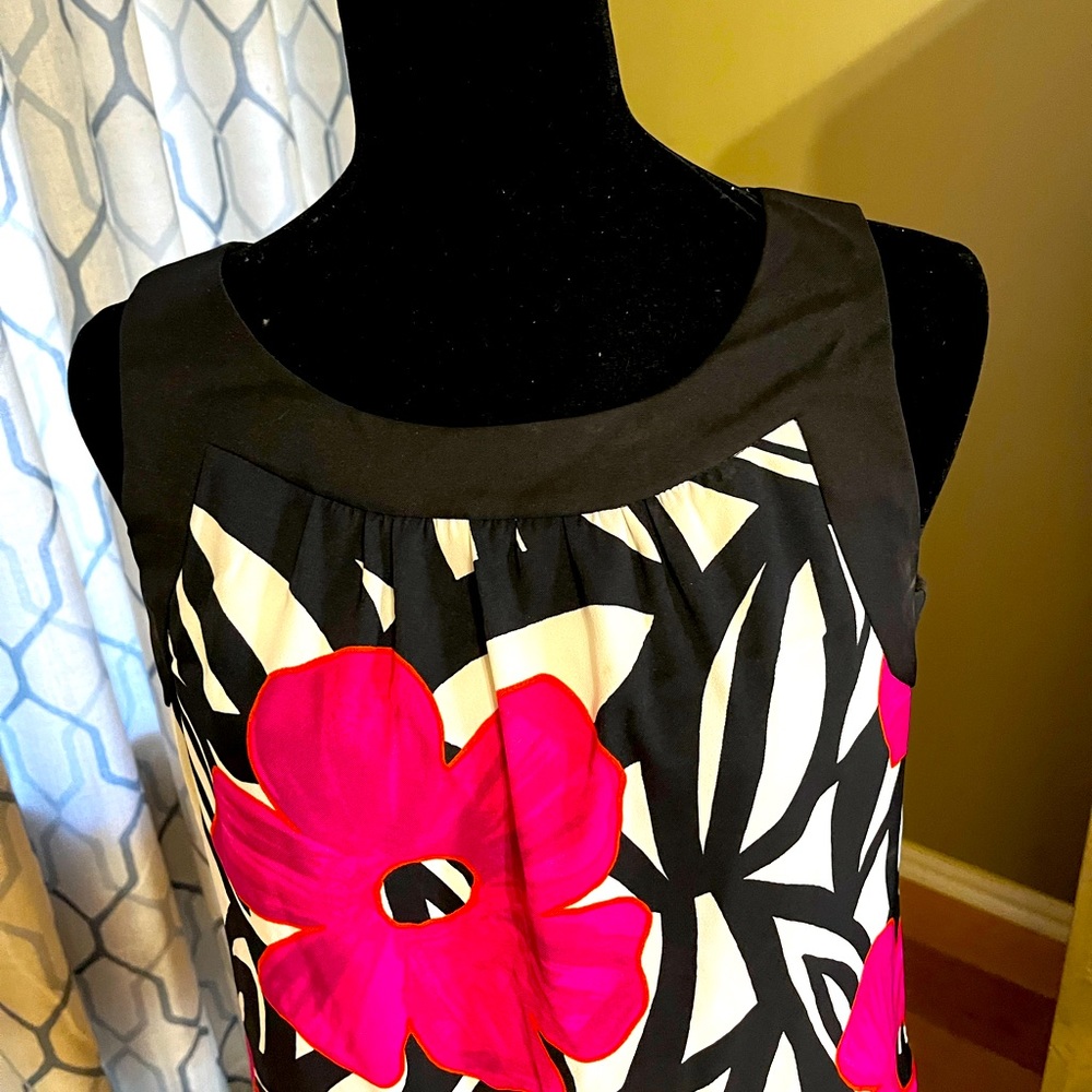 Gently used sleeveless dress barn lined dress